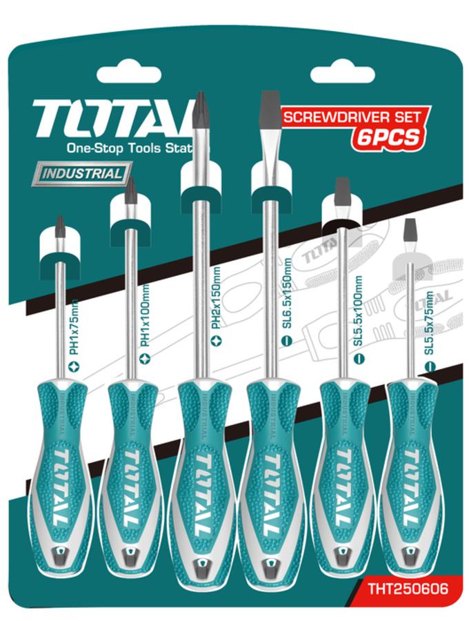 Total 6 Pcs screwdriver set THT250606