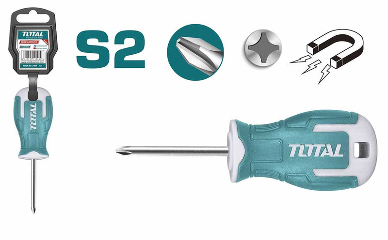 Total Phillips screwdriver 6.0mm 38mm Length THT26PH2038