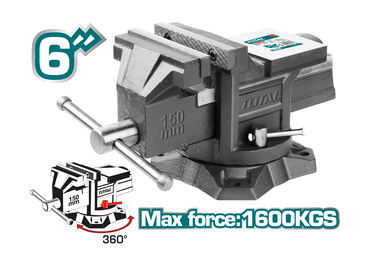Total Bench vice 6" THT6166