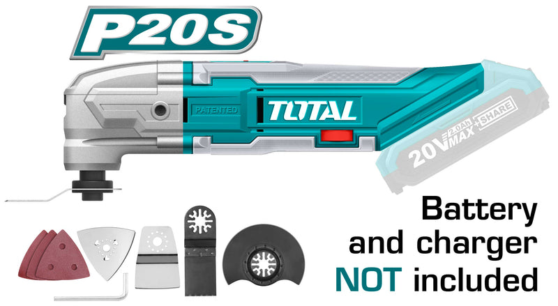 Total Lithium-Ion multi-tool 20V TMLI2001