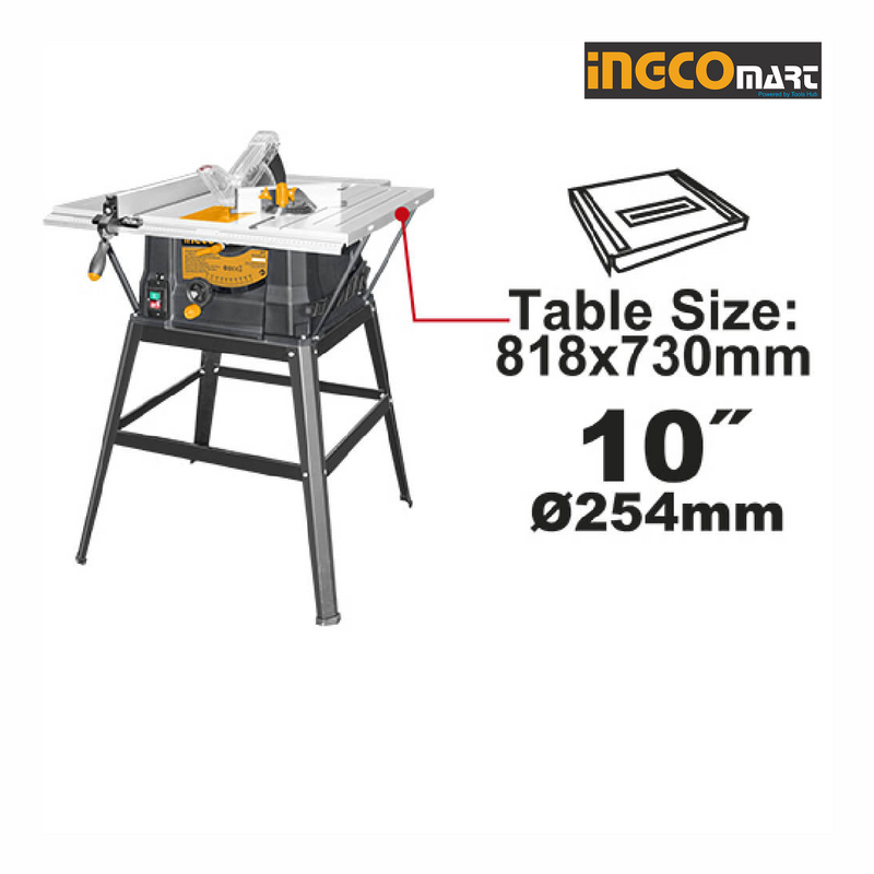 Ingco Table saw 1500W 10" TS15007