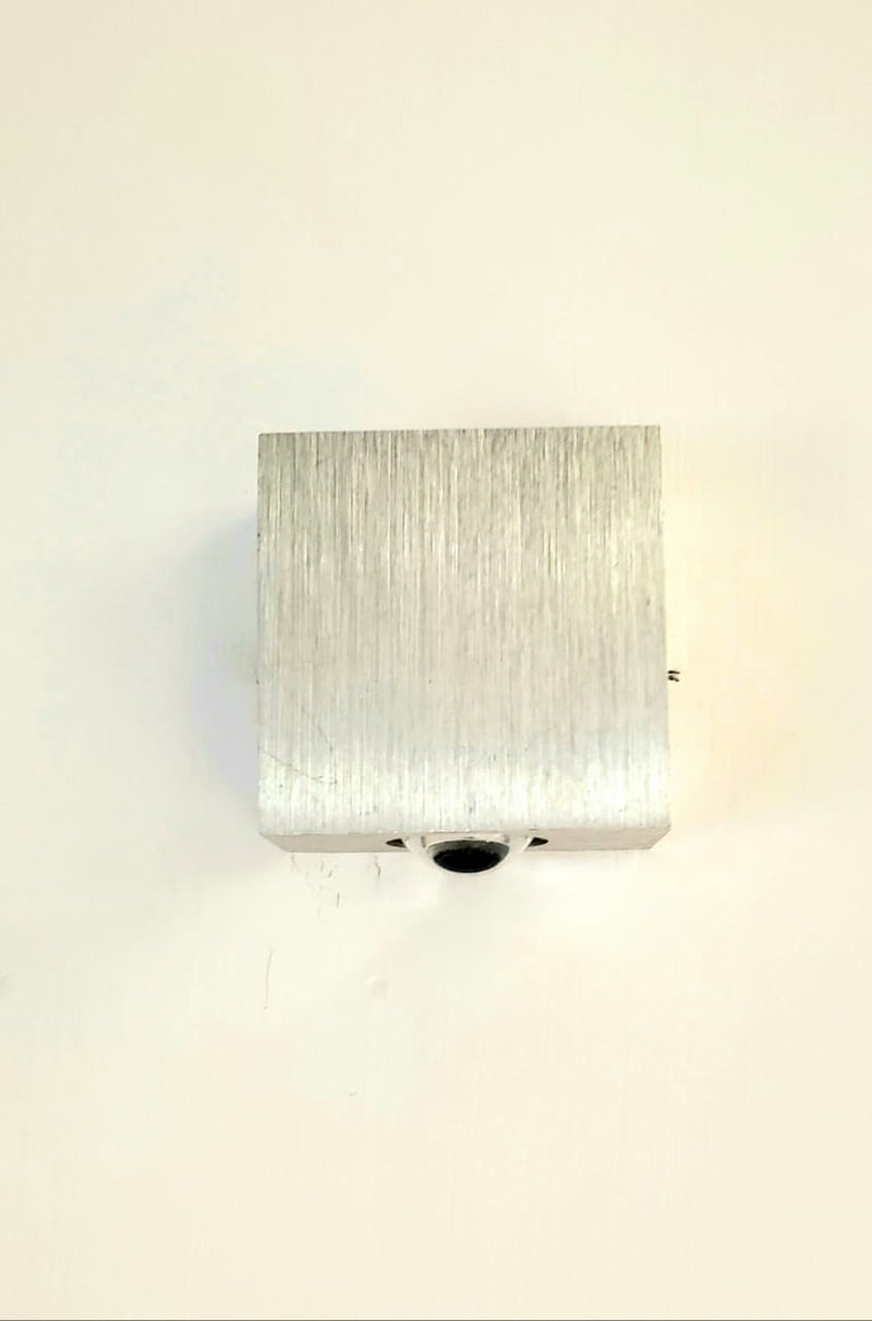 3w Stainless steel brushed single sided mini outdoor wall light IP65 3000K