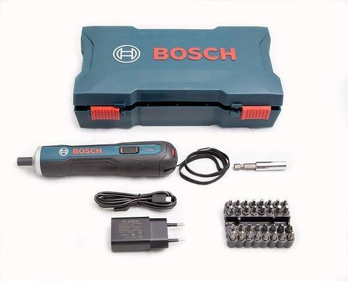 Bosch Cordless Screwdriver, 3.6V, 33-piece Screwdriving Bit Set, Li-ion BOSCH GO Professional