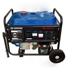 DONGCHENG GENERATOR, Single Cylinder, 4 Stroke, 7500W-DF9500SE