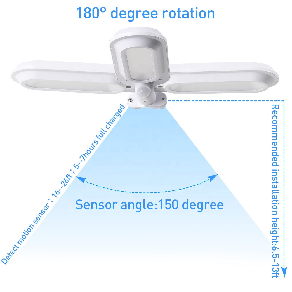 LED Solar wall mounted light