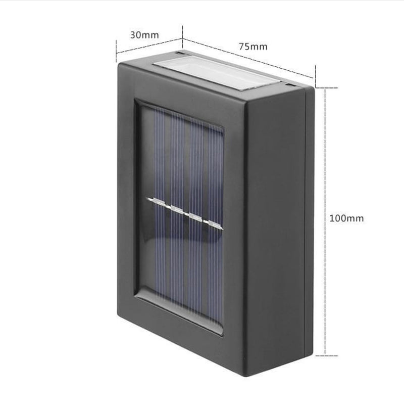 Up and Down Solar Wall Washer
