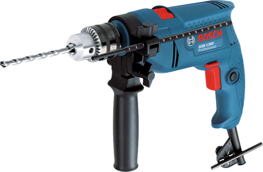 Bosch Hammer/Impact Drill, 13mm, 550W, GSB1300 Professional