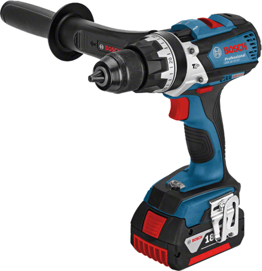 Bosch Cordless Percussion Driver Drill, 18.0V, Li-ion, Extra Battery Included, GSB18VE-EC Professional