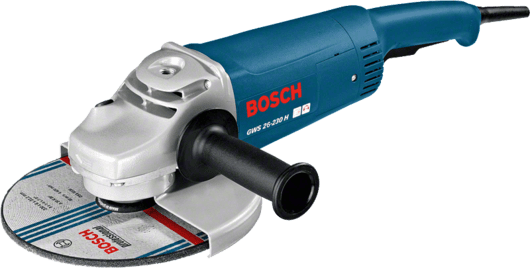 Bosch Angle Grinder, 9Ì_墉ۡóÁí¢ÌÎ̢í«‰ۢÌÛ_, 230mm, 2600W, C.Limiter, S.Start, Restart Prot.,Vib. Cont.