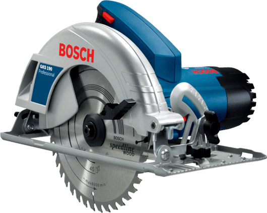 Bosch Hand-Held Circular Saw, 190mm, 1400W, GKS190 Professional