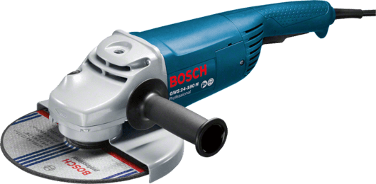 Bosch Angle Grinder, 180mm, 2400W, GWS24-180H Professional